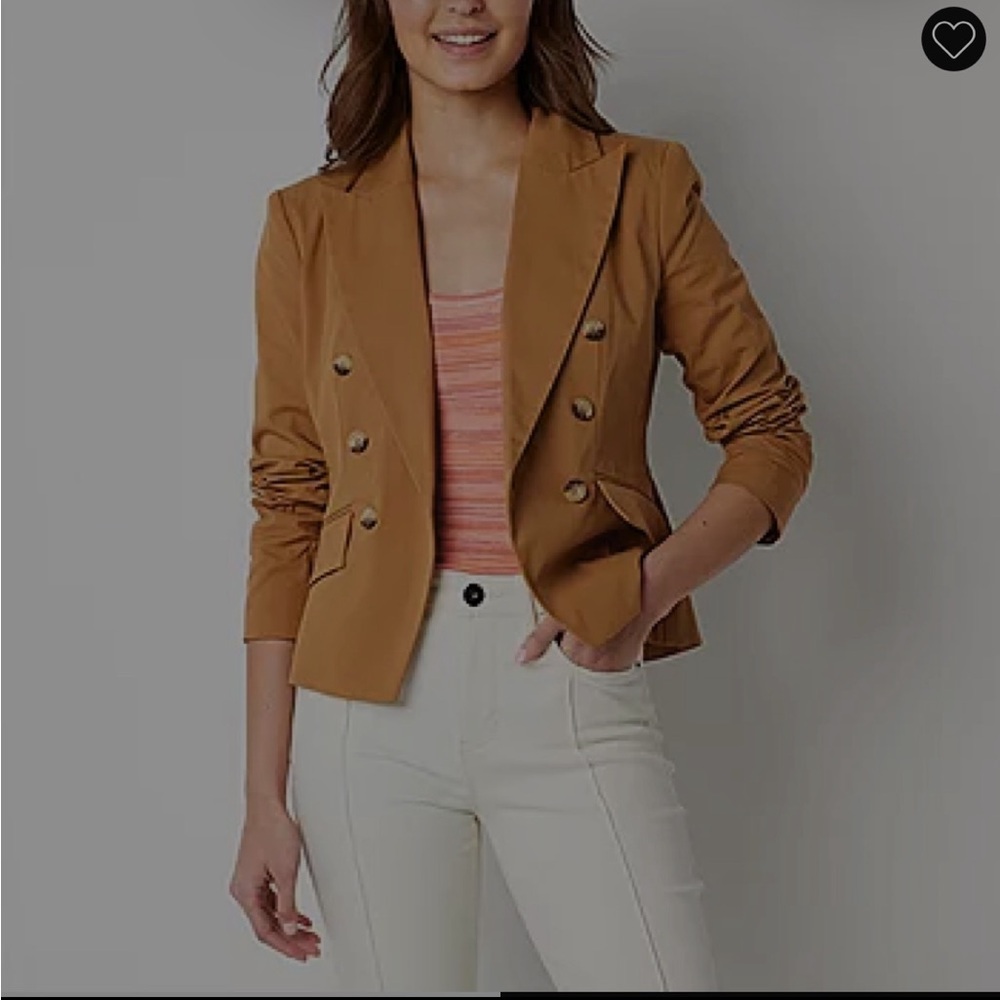 NWT Ryegrass Blazer in Tobacco
